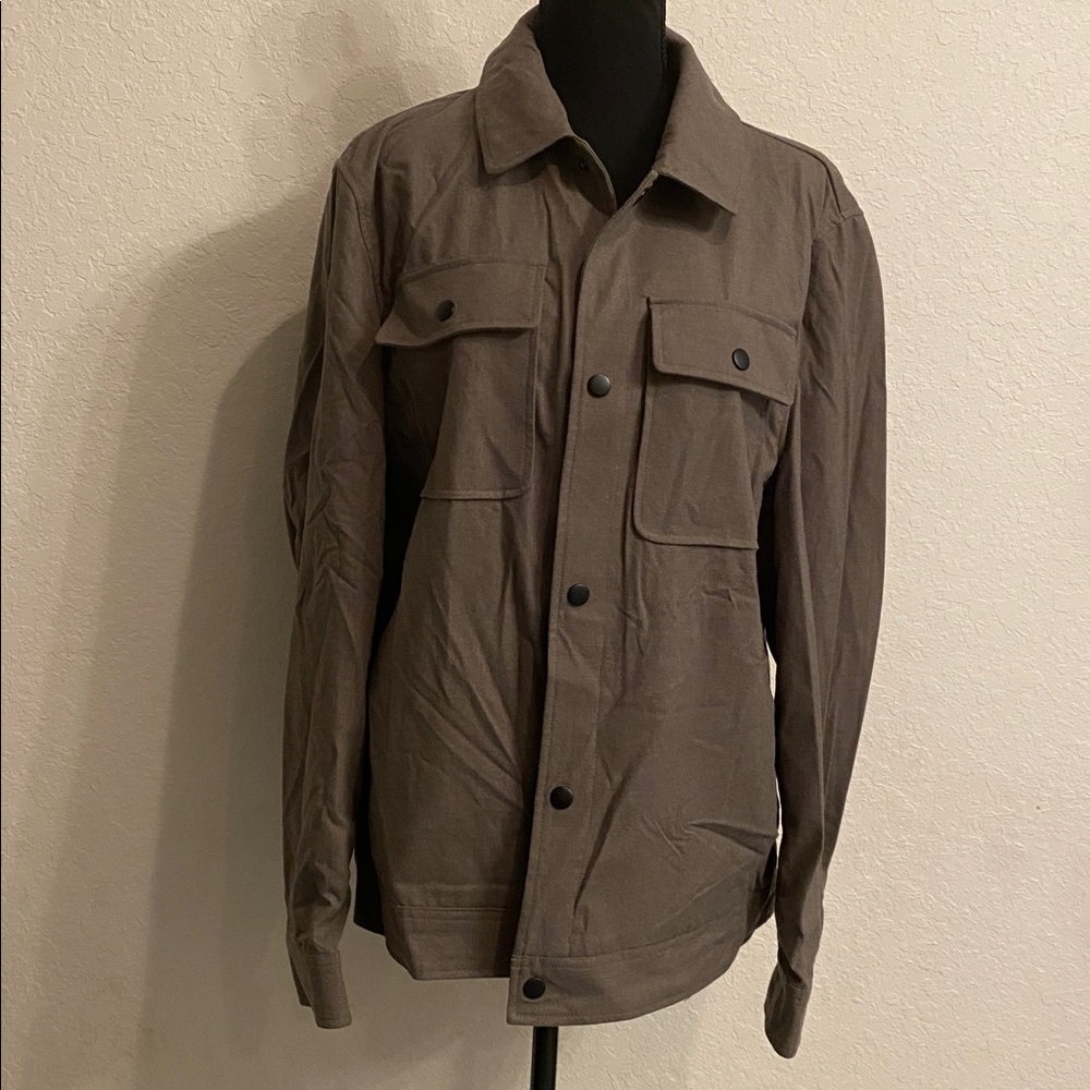 Report Collection Reno Shacket Grey - L
